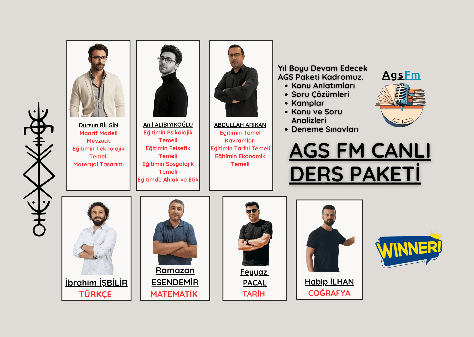 AGS CANLI DERS PAKETİ