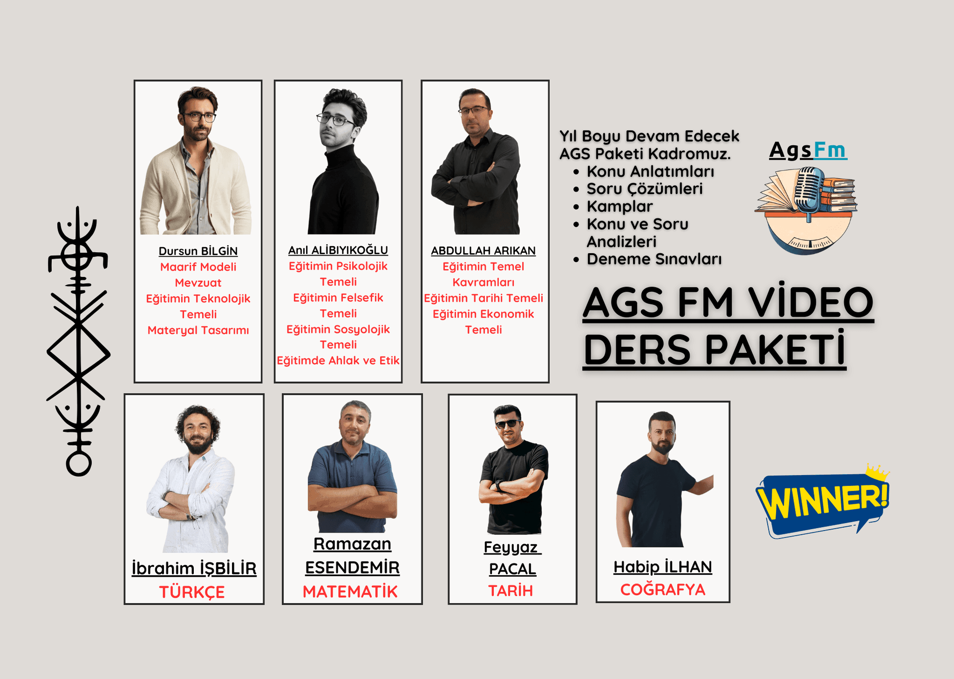 AGS VİDEO DERS PAKETİ